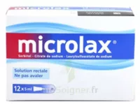 Microlax Sorbitol Citrate Et Laurilsulfoacetate De Sodium S Rect En Récipient Unidose 12récip-unidoses-can/5ml à Rueil-Malmaison