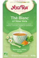 Yogi Tea ThÉ Blanc AloÉ Vera Bio 17sach/1,8g à Rueil-Malmaison